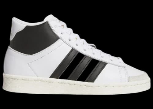 adidas Jabbar Hi White Black (GS)