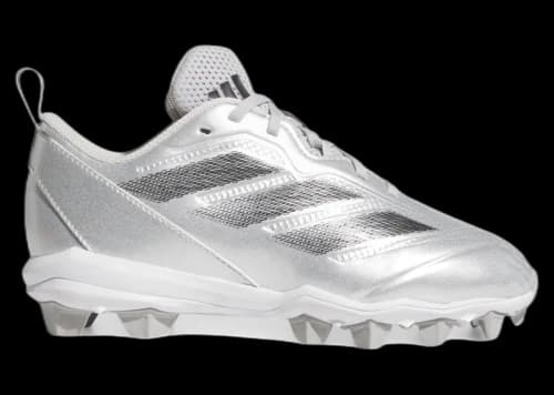 adidas Adizero Instinct MD Silver Speed Silver Metallic Core Black Grey Two (GS)