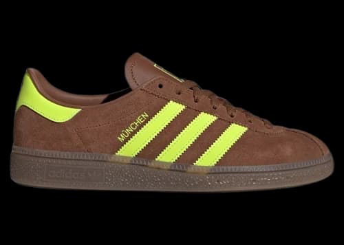 adidas Muenchen Preloved Brown Solar Yellow (Women's)