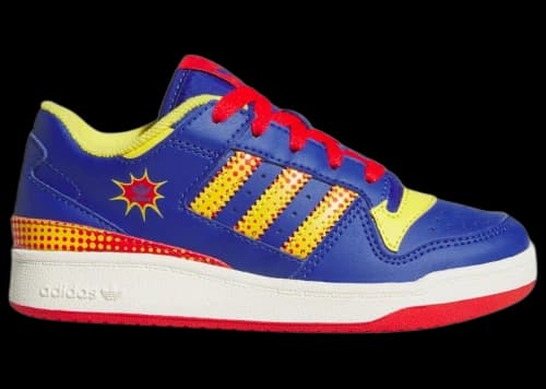 adidas Forum Low CL Royal Blue Yellow Red (PS)
