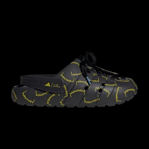 adidas Adilette Clog The Simpsons Black Yellow