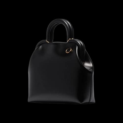 Jil Sander Clover Medium Top Handle Bag 'Black'