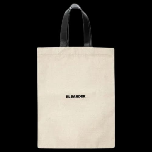 Jil Sander Large Flat Shopper 'Bone'