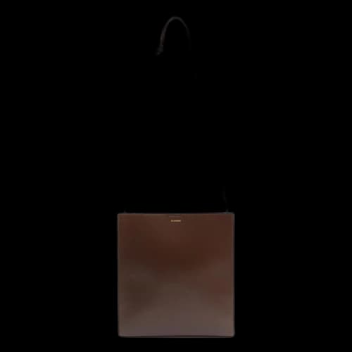 Jil Sander Tangle Medium Shoulder Bag 'Dark Brown'