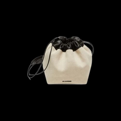 Jil Sander Small Drawstring Crossbody 'Natural'