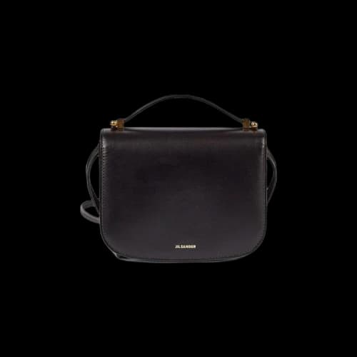 Jil Sander Taos Small Crossbody Bag 'Dark Brown'