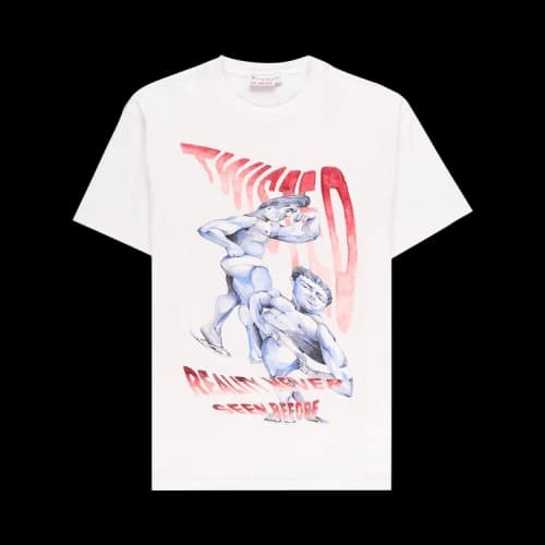 JW Anderson Pol Print T-Shirt 'White'