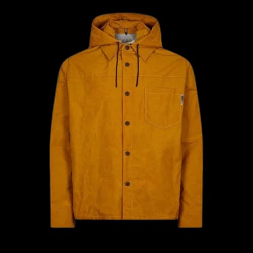 Marni Waxed Cotton Jacket 'Mustard'
