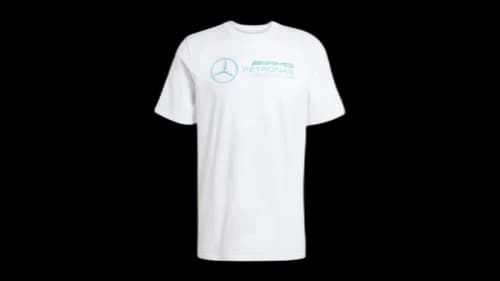 adidas Mercedes AMG Petronas Formula Team Dna Graphic T-Shirt White/Semi Mint Rush