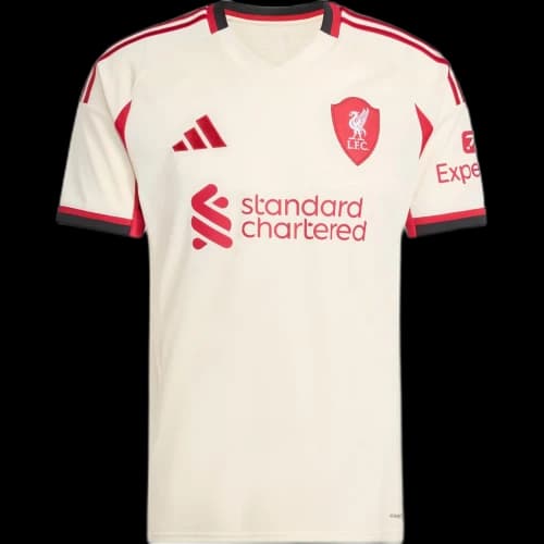 adidas Liverpool FC 25/26 Away Jersey Wonder White