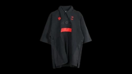 adidas x Willy Chavarria Polo Shirt Black