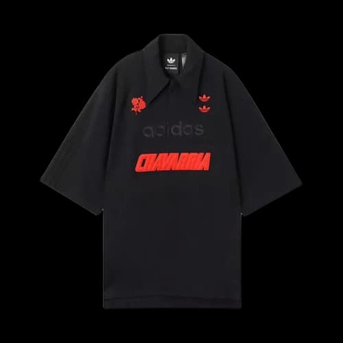 adidas x Willy Chavarria Polo Shirt Black
