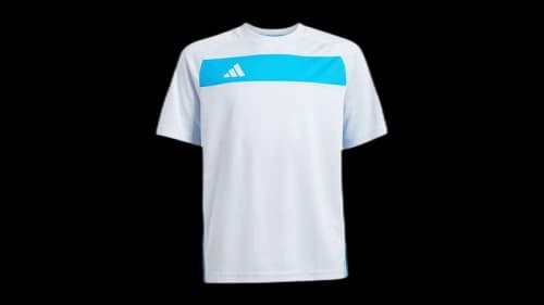 adidas Kids Tiro 25 Essentials Jersey Halo Blue/Shock Cyan/White