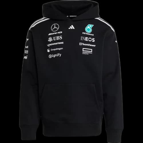 adidas Mercedes AMG Petronas Formula One Team Hoodie Black/White