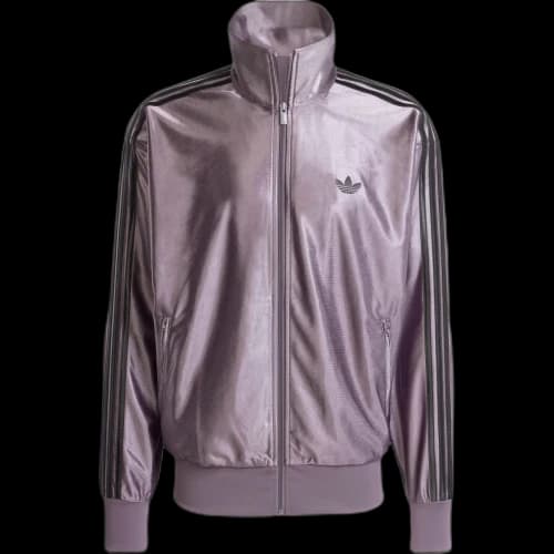 adidas Firebird Metallic Track Top 'Grey Strata'
