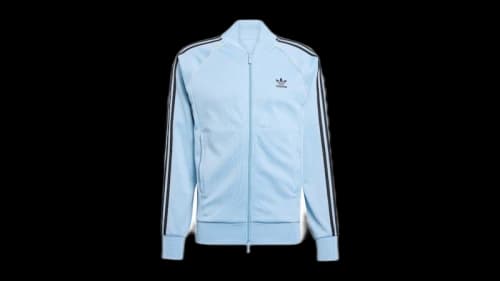 adidas Adicolor Classics Superstar Track Jacket Ash Blue White
