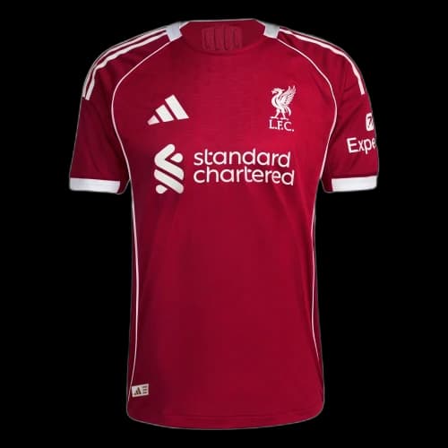 Adidas Free Shipping With AdiClub Liverpool Fc 25/26 Home Authentic Jersey