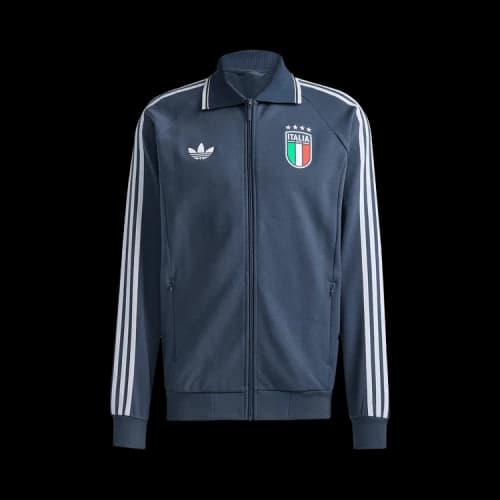 Adidas Italy Away Anthem Jacket 'Night Marine'