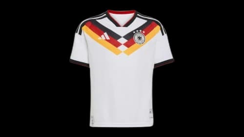 adidas Kids Germany 26 Home Authentic Jersey White
