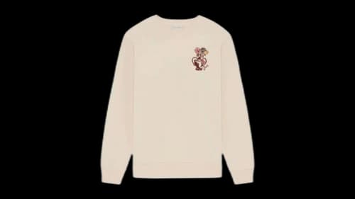 Drole De Monsieur K-SW202-CO127-SD Vase Crewneck Sand