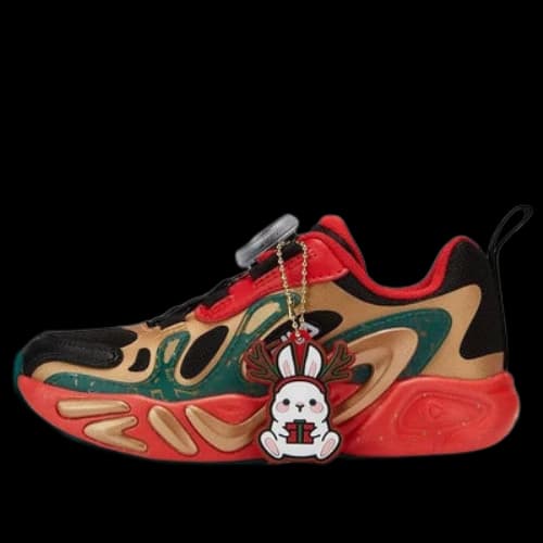 (PS) FILA Fashion Shoes 'Black Red Gold'