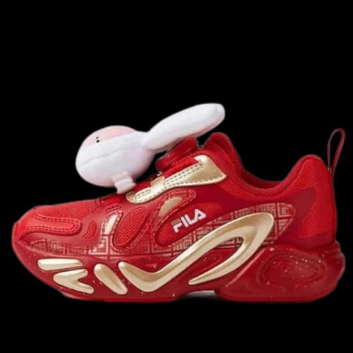 (PS) FILA Fashion Shoes 'Red Gold'