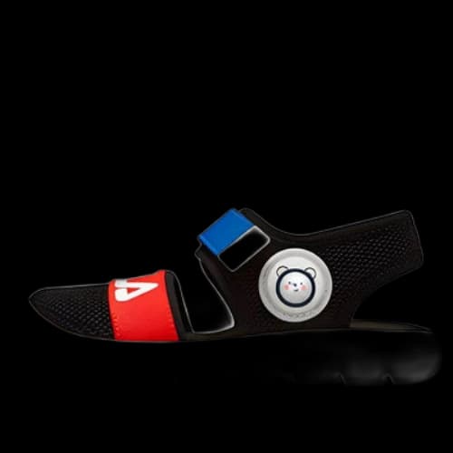 (PS) FILA Casual Flats Sandals 'Black Red Blue'
