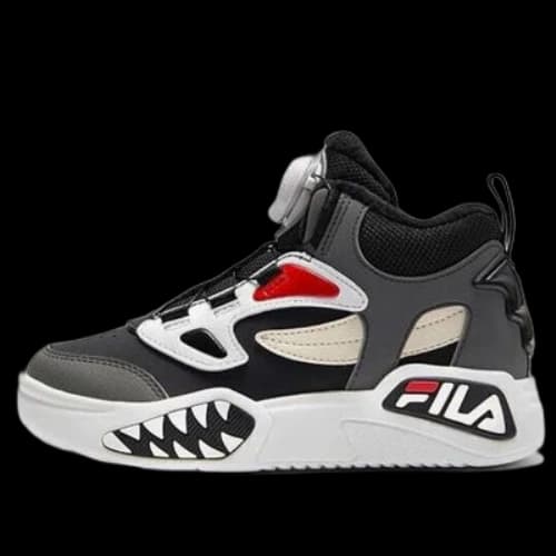 (PS) FILA Lifestyle High-Top Basketball Shoes 'Grey Black'