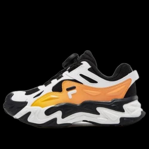 (PS) FILA BOA Athletic Shoes 'White Orange Black'