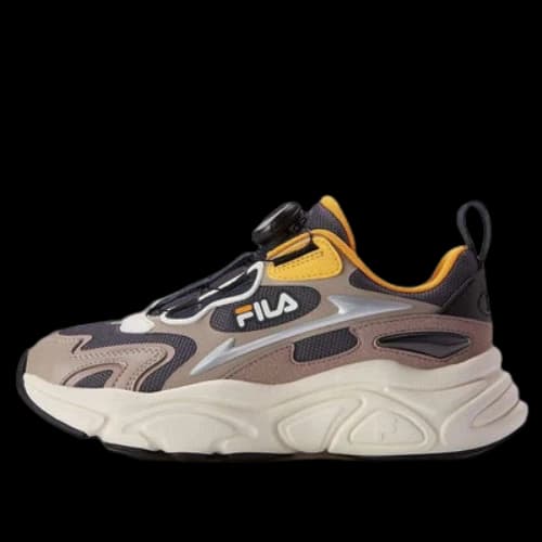(GS) FILA Classic Running Shoes 'Brown Black'