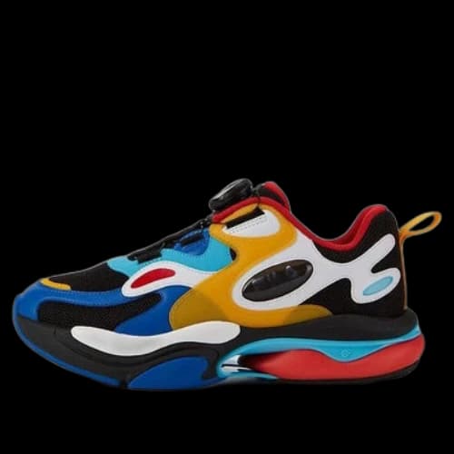 (GS) FILA Casual Fashion Running Shoes 'Blue Red Orange'