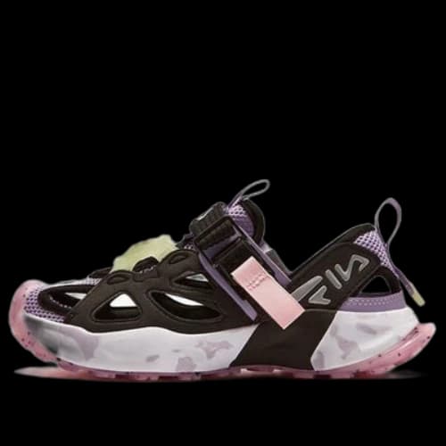 (GS) FILA Promenade Sneakers 'Black Pink'