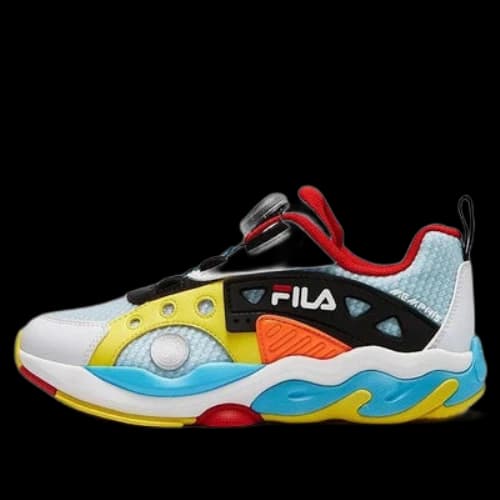 (GS) FILA Sportswear Sneakers 'White Blue Yellow'