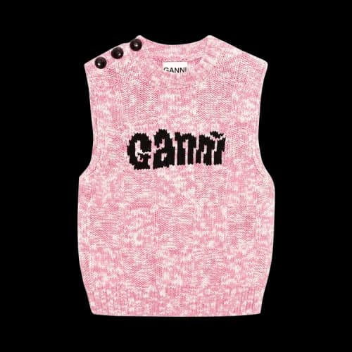 Ganni Vest 'Moonlight Mauve'