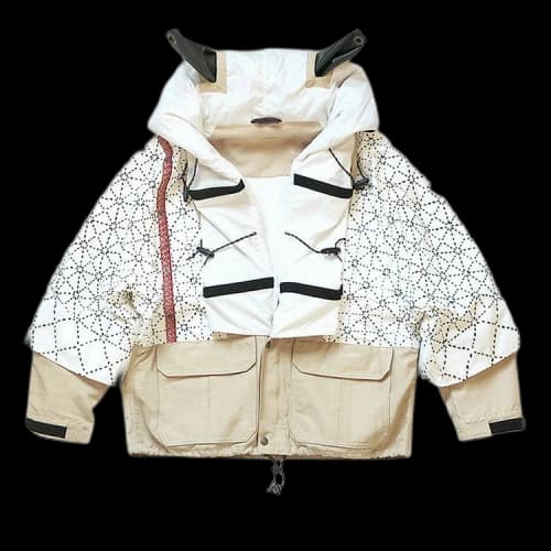 Kapital 60/40 Cross Kamakura Anorak Blouson 'Kinari'