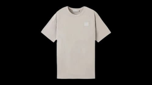 Stone Island Compass Logo Ghost T-Shirt Dust Grey