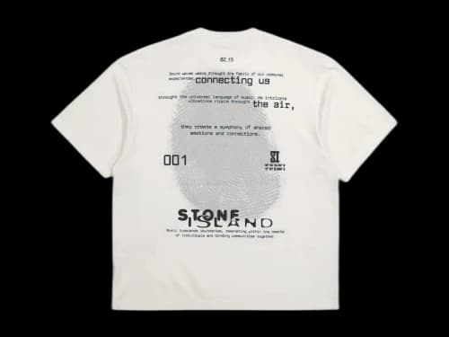 Stone Island Combed Organic Cotton Jersey T-shirt White