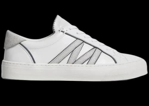 Moncler Monaco2 White Grey Glitter (Women's)