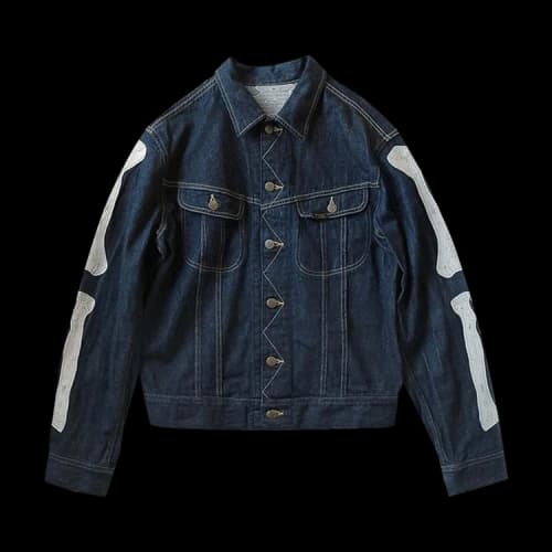 Kapital 11.5 Oz Denim Mexican Tuxedo Westerner 'Indigo'
