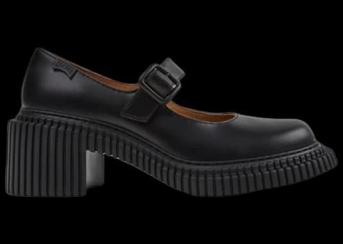 Camper Pix London Moccasins Black Leather (Women's)