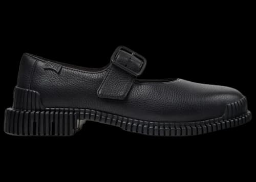 Camper Pix Mary Jane Flats Black (Women's)