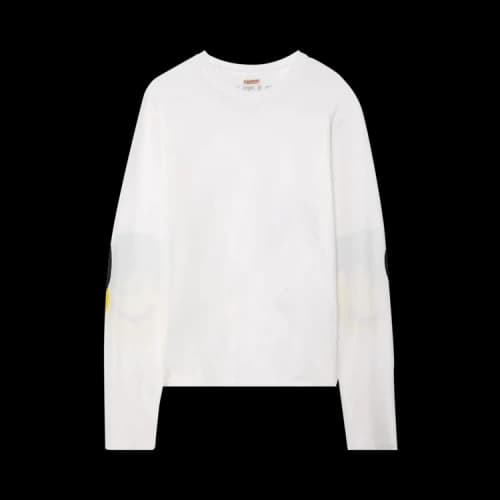 Kapital 20/Jersey Long Sleeve T (Catpital Patch) 'White'