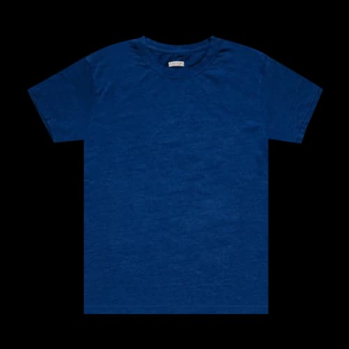 Kapital Jersey Crew Tee (Blue Hands) 'Indigo'