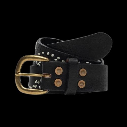 Kapital Floral Embroidery Belt 'Black'