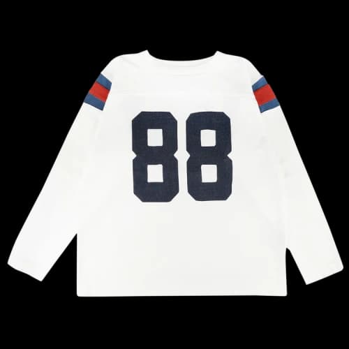 Kapital 88 Elbow Rip Jersey Tee 'White'
