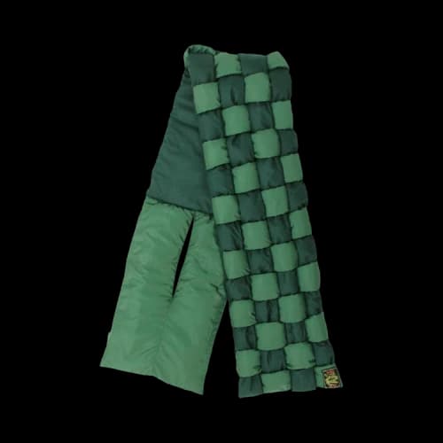 Kapital Nylon Keel Weaving Scarf 'Green'