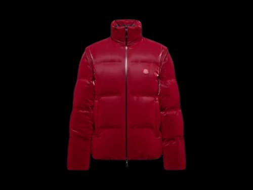 Moncler x A$AP Rocky Throttle Reversible 2-in-1 Down Jacket Dark Red