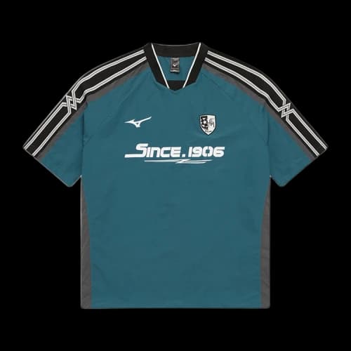 Mizuno Oversized Soccer T-Shirt 'White Black'