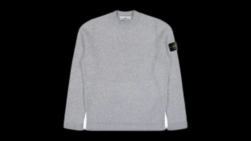 Stone Island Knit Crewneck Melange Grey