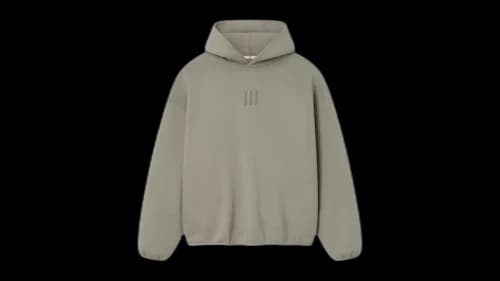 Fear of God Athletics Cotton Fleece Hoodie Putty Beige